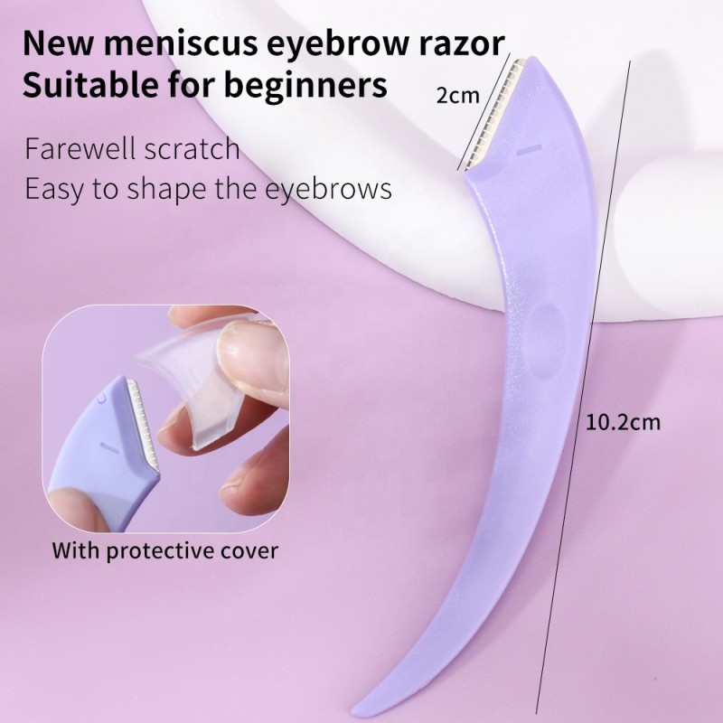 Eyebrow Grooming Kit Supplier - New Arrival 3pcs Makeup Purple