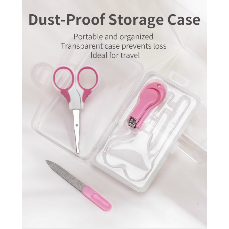 Baby Grooming Kit Manufacturer - 3pcs Plastic Case Care Set