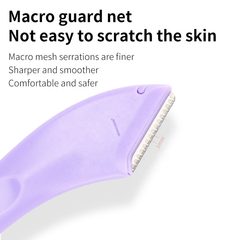 Eyebrow Grooming Kit Supplier - New Arrival 3pcs Makeup Purple