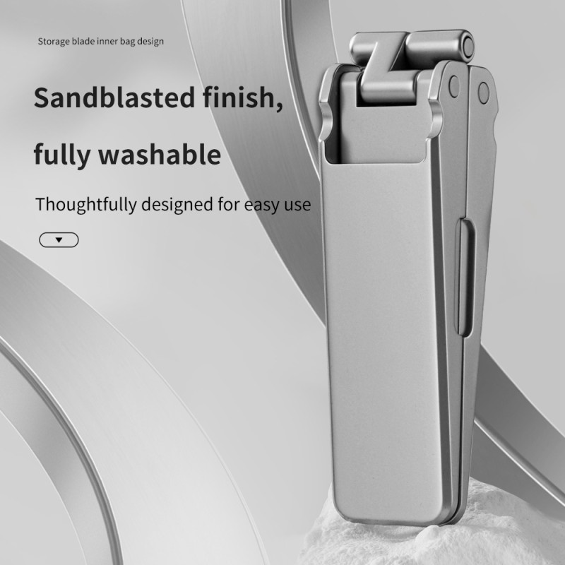 Nail Clipper Supplier - Ultra-Thin Stainless Steel Splash Proof