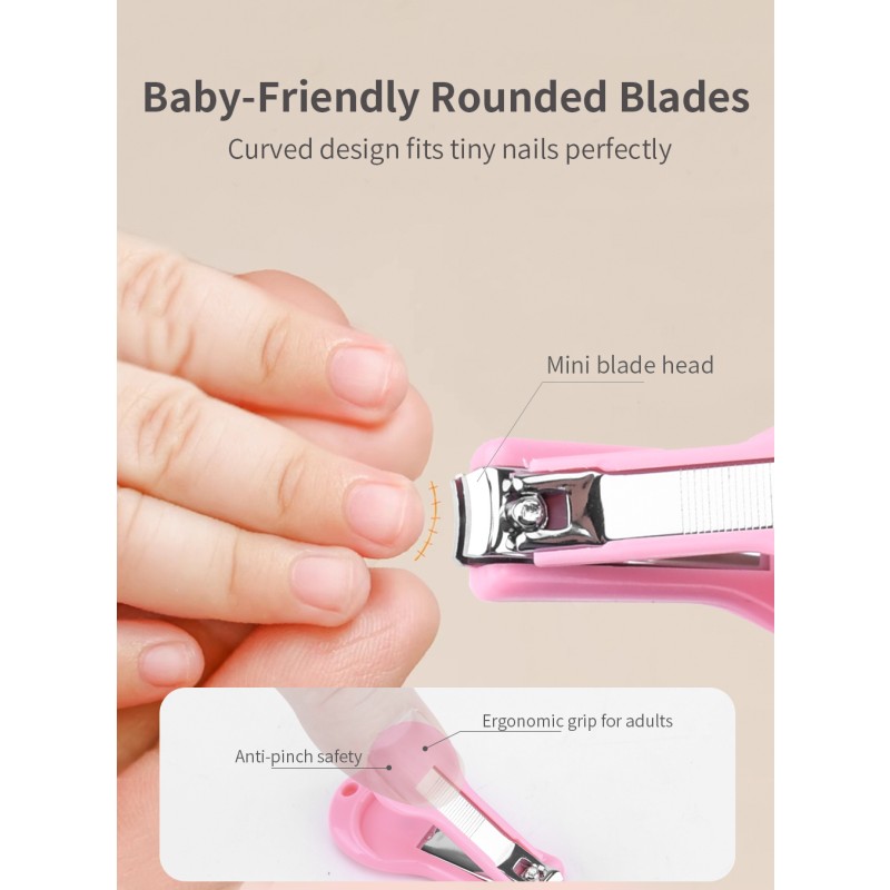 Baby Grooming Kit Manufacturer - 3pcs Plastic Case Care Set