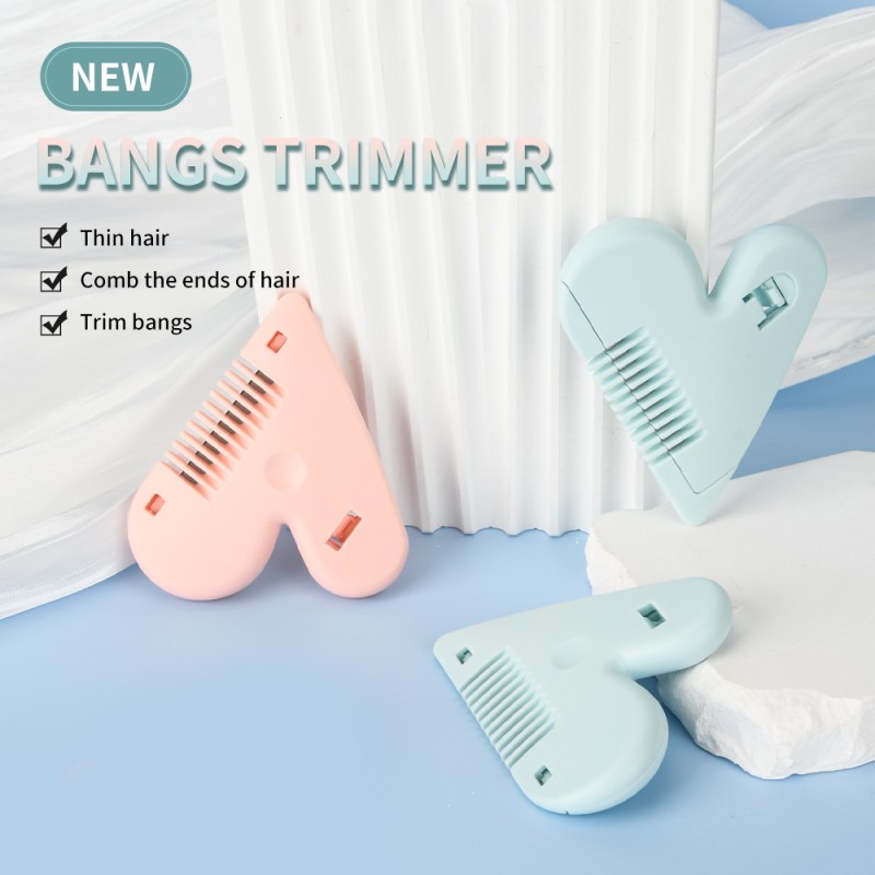 Hair Cutting Razor Manufacturer - Heart-Shaped Stainless Steel Comb