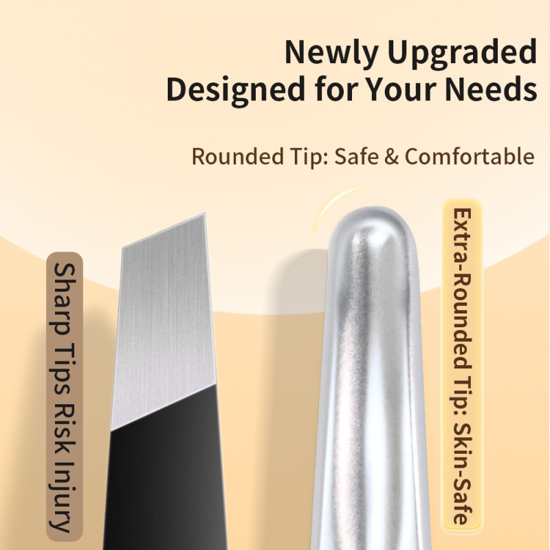 Beard Tweezers Manufacturer - High Quality Round Tip Professional