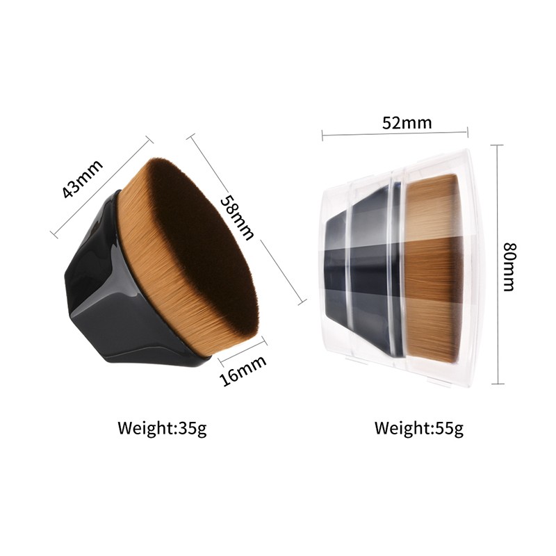 Makeup Brush Factory - Private Label Flat Top Kabuki Foundation