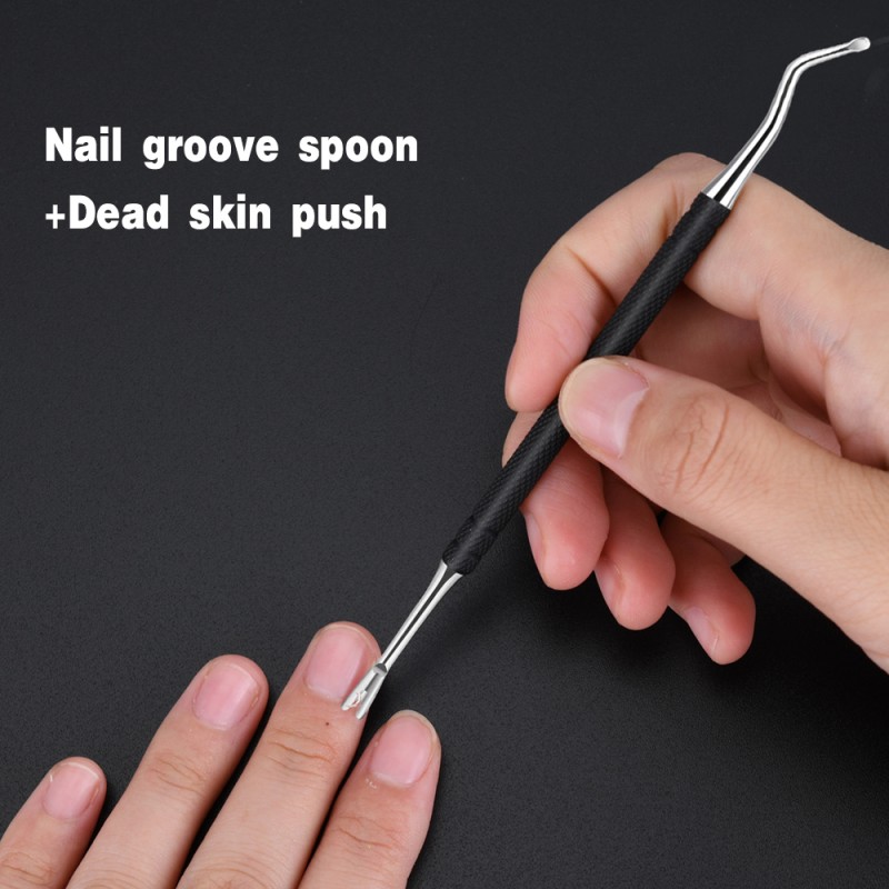 Cuticle Pusher Factory - Professional Dual-End Black Remover