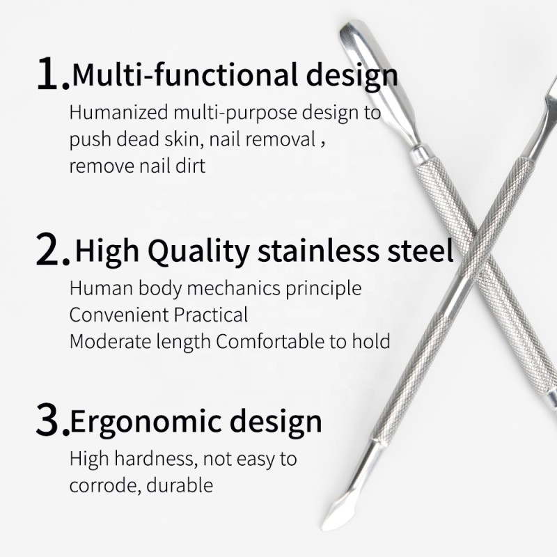 Nail Art Tool Manufacturer - 2024 New Arrivals Rainbow Pusher