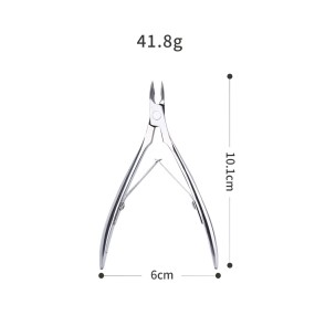 Cuticle Nipper Supplier - Customize Silver Color Stainless Steel
