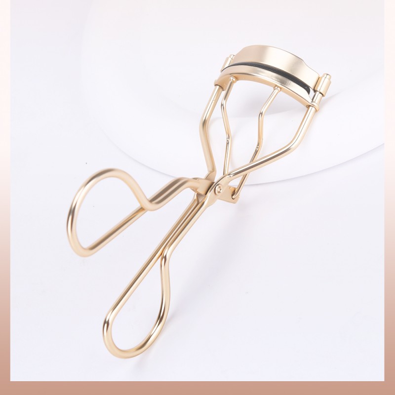 Eyelash Curler Supplier - Metal Custom Gold Plate Quality Steel