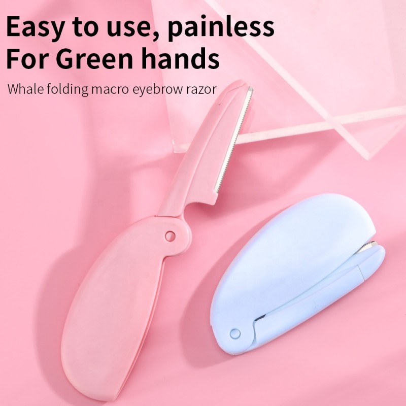 Facial Razor Manufacturer - 2025 New Arrival Mini Folding Portable