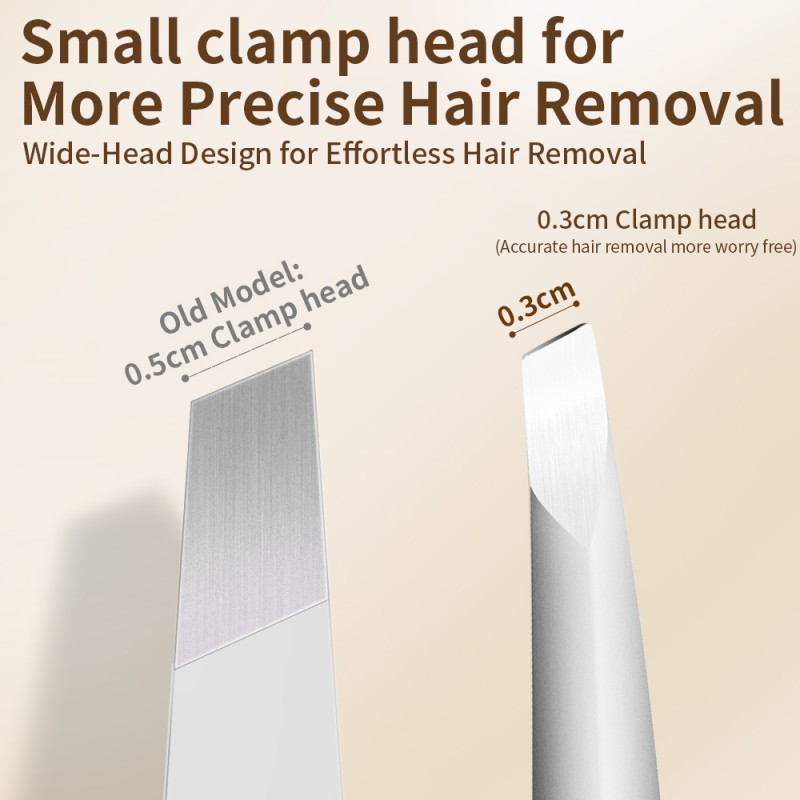 Slanted Tweezers Factory - Upgraded Stainless Steel 3mm Head