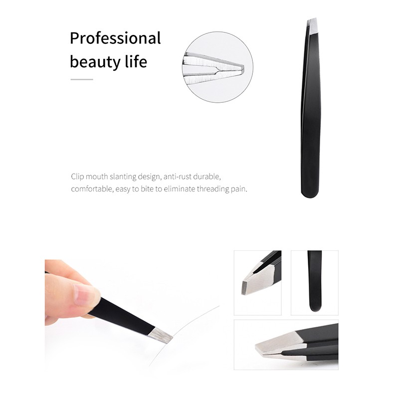 Eyebrow Pliers Supplier - 7 Days Customized Logo Diagonal