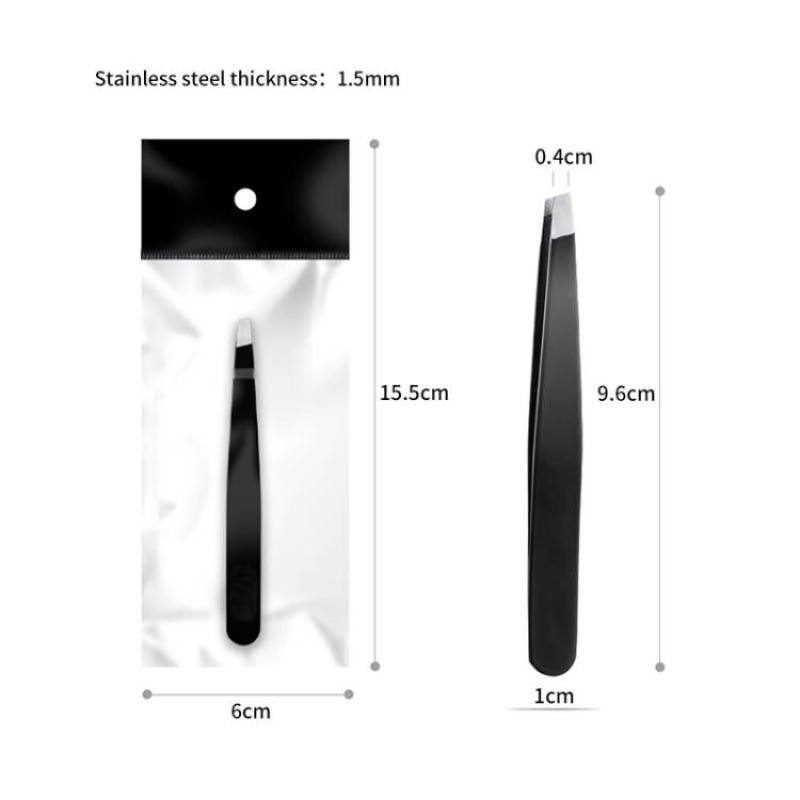 Eyebrow Pliers Supplier - 7 Days Customized Logo Diagonal