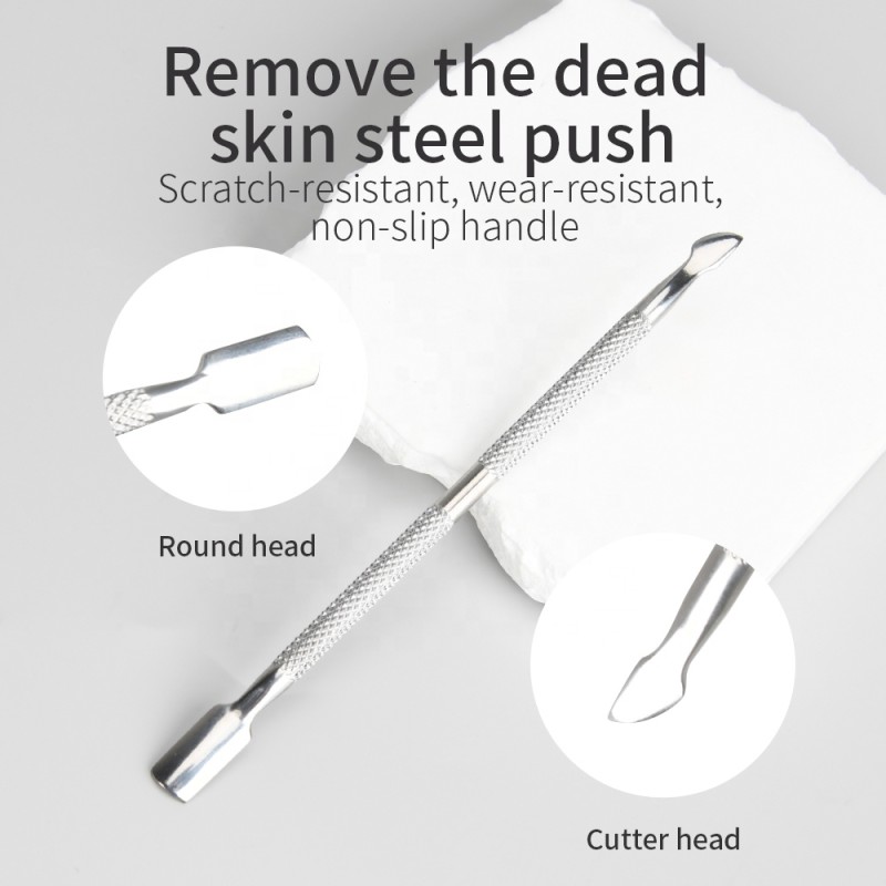 Nail Art Set Factory - 2PCS Double-ended With PVC Bag