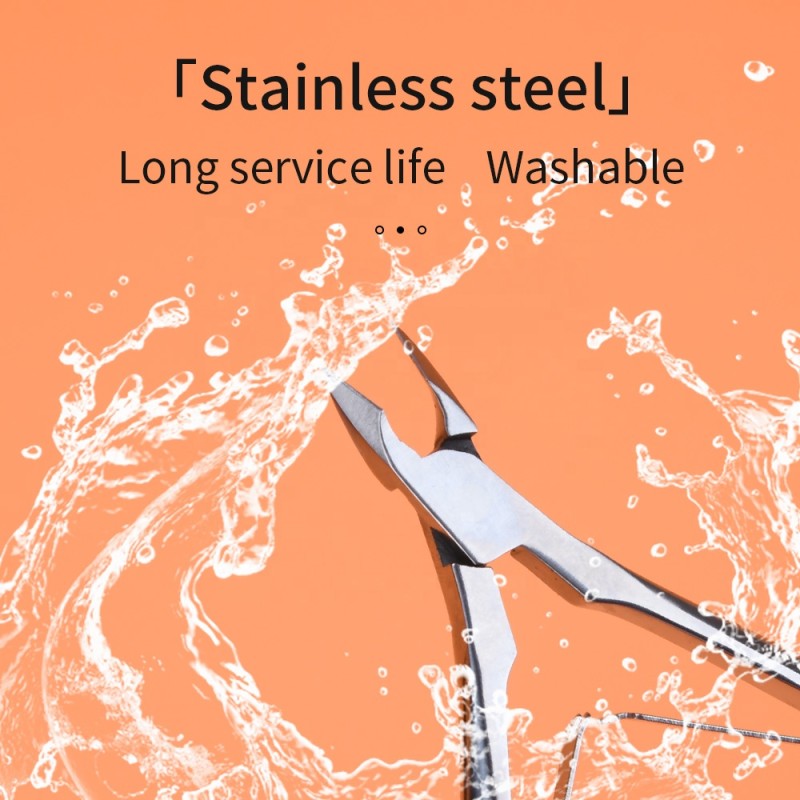 Cuticle Nipper Supplier - Customize Silver Color Stainless Steel