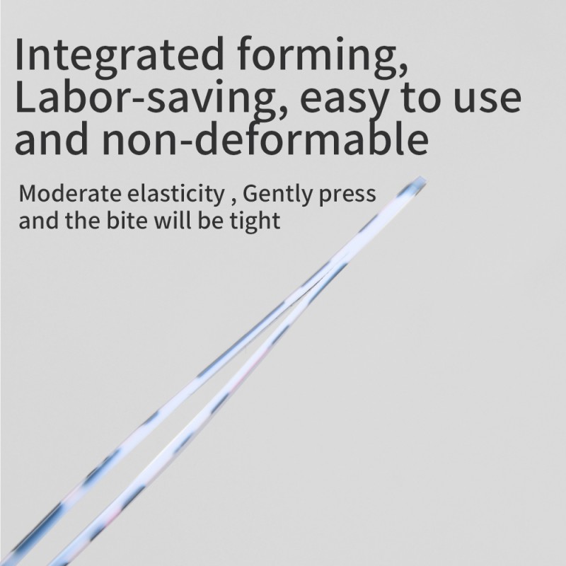 Eyebrow Tweezers Manufacturer - Transfer Printing 4pcs Slanted Set