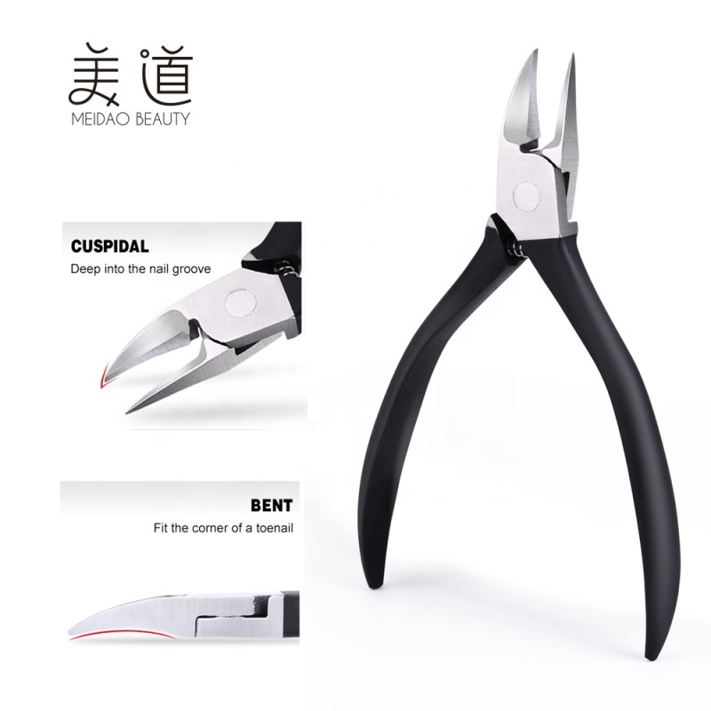 Nail Nipper Supplier - High Quality Sharpen Black Cuticle