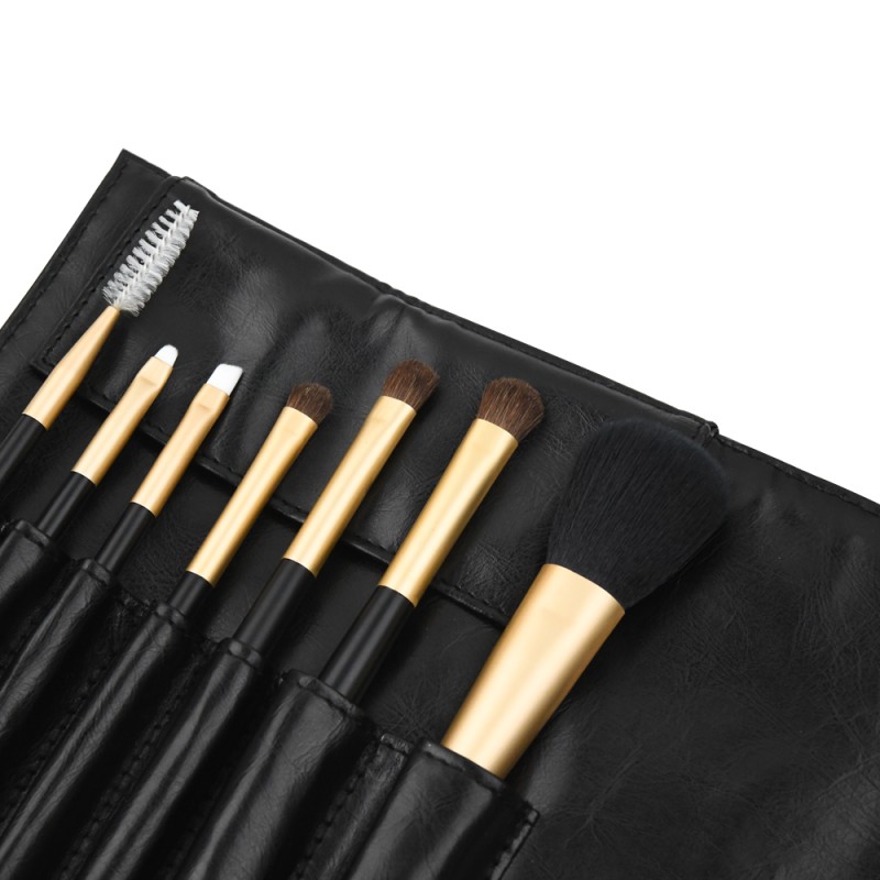 Makeup Brush Set Supplier - Professional 7pcs Synthetic Hair Set