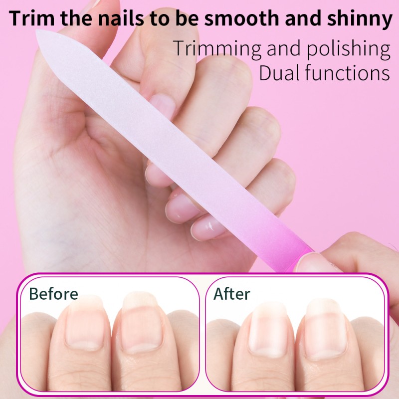 Nail Shiner Manufacturer - Customized Double-Side Crystal Glass