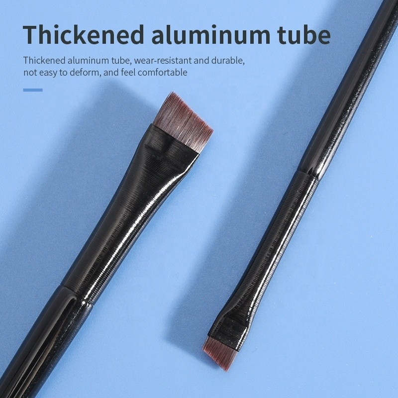 Eyebrow Brush Factory - Fast Shipment 2pcs Slanted Big Small