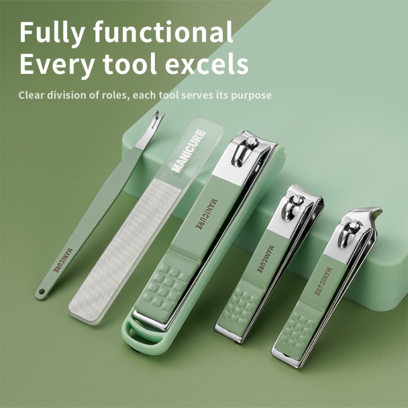 Nail Clipper Kit Manufacturer - Portable 5pcs Women Gift Set