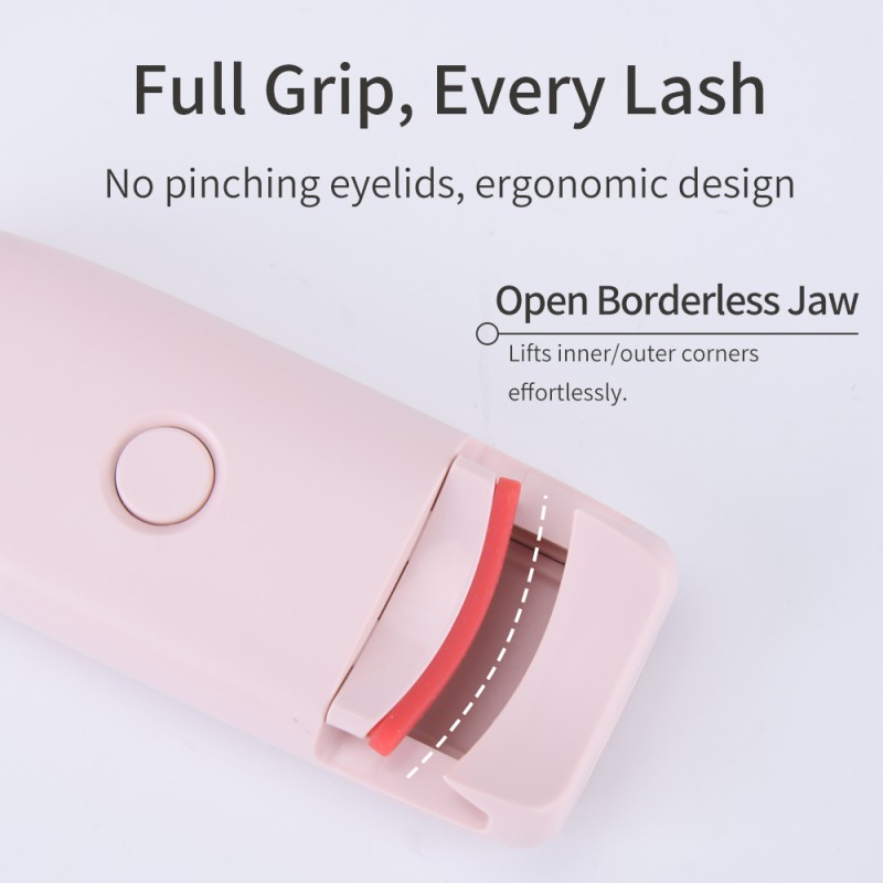 Electric Eyelash Curler Manufacturer - USB Rechargeable Natural Curling