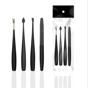 Pedicure Kit Factory - High Quality Black Coating Cleaner Set
