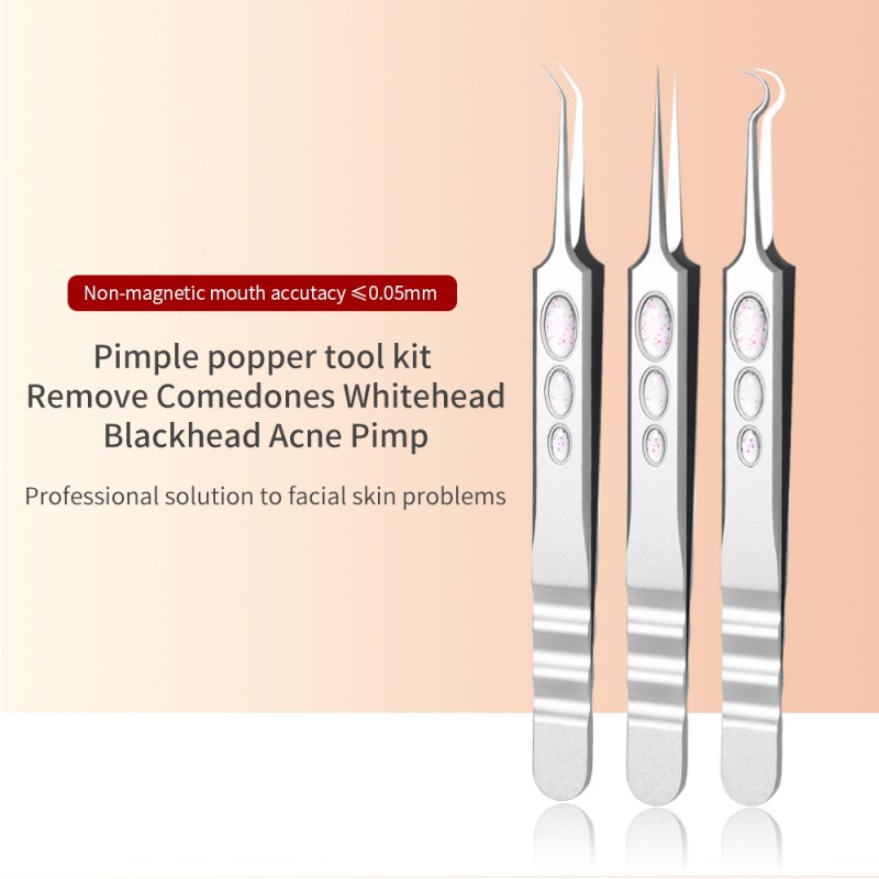 Blackhead Remover Factory - Useful Stainless Steel Pimples Kit