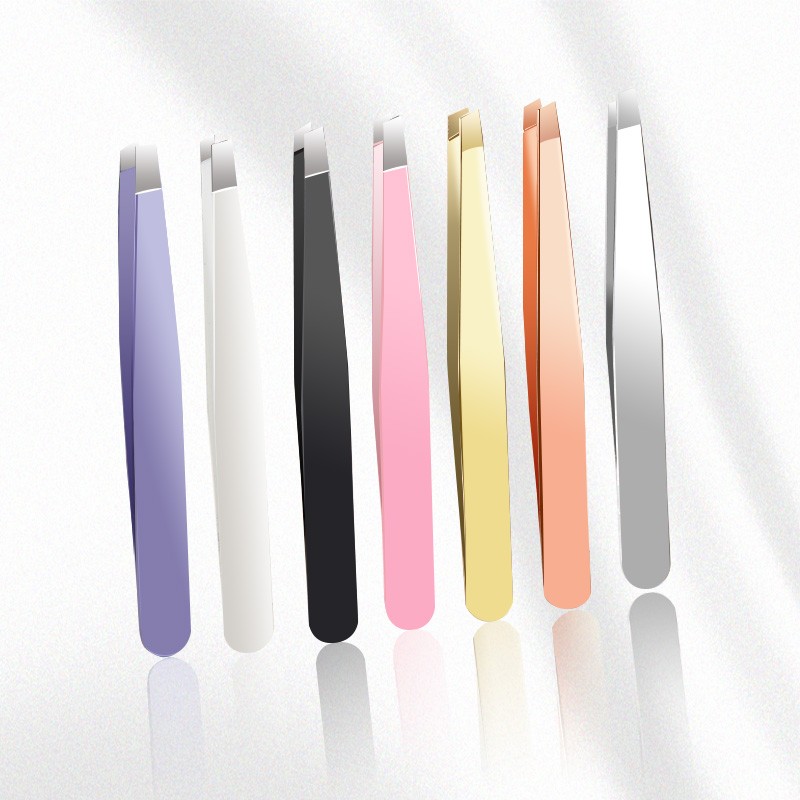Eyebrow Pliers Supplier - 7 Days Customized Logo Diagonal