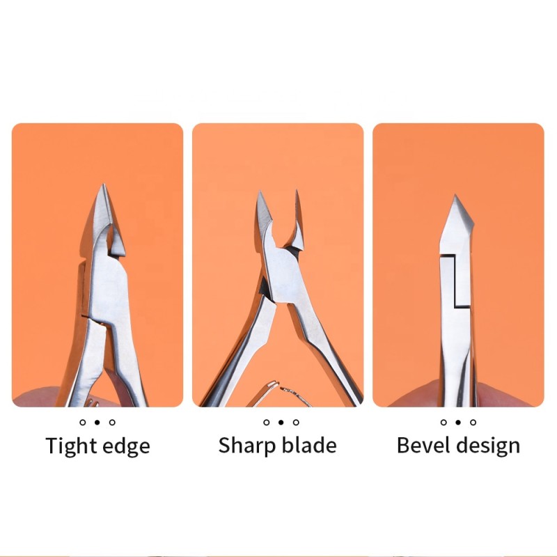 Cuticle Nipper Supplier - Customize Silver Color Stainless Steel