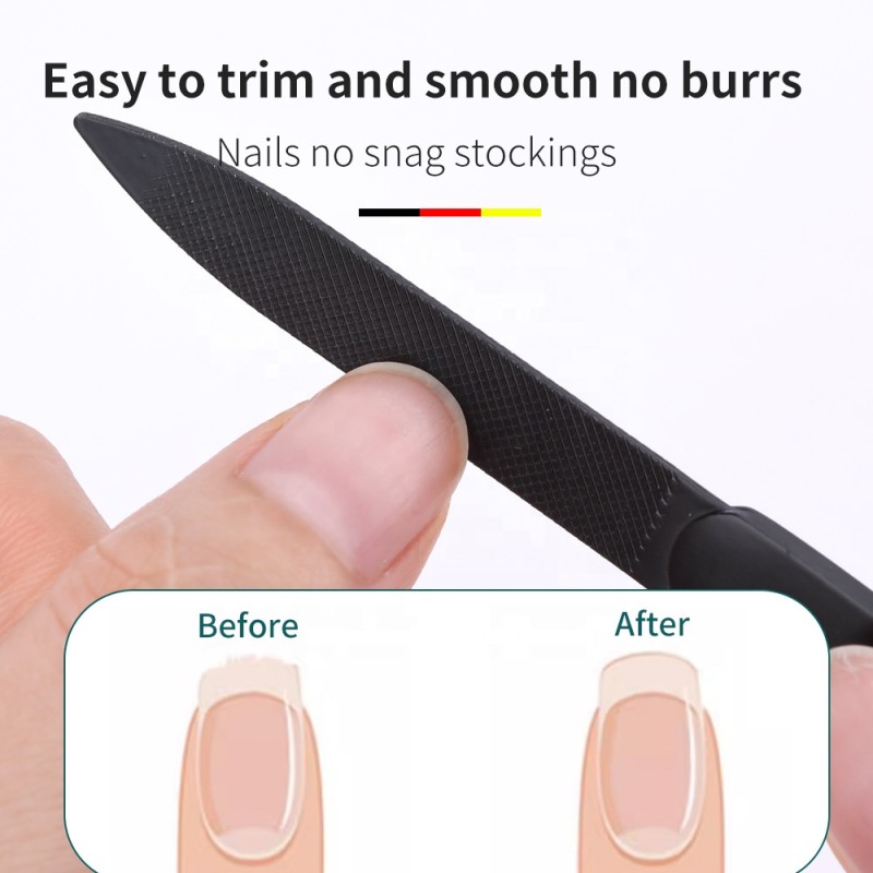 Nail File Manufacturer - Professional Double-Sided Stainless Steel