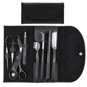 Eyebrow Kit Manufacturer - Professional 8 in 1 Custom Grooming Set