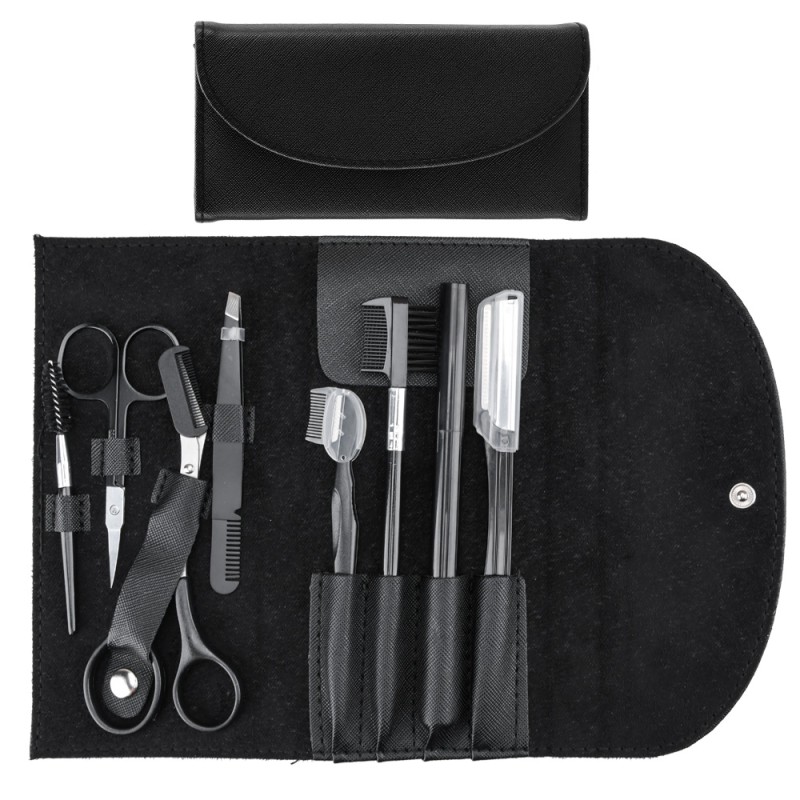 Eyebrow Kit Manufacturer - Professional 8 in 1 Custom Grooming Set