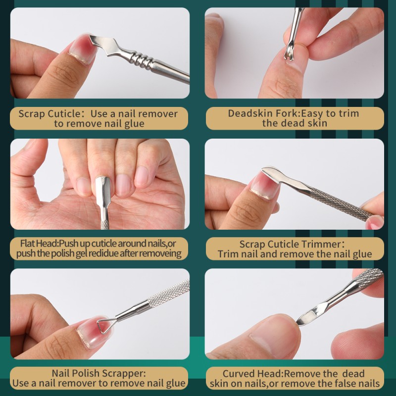 Nail Pusher Factory - Professional Cutter Remover Gel Polish