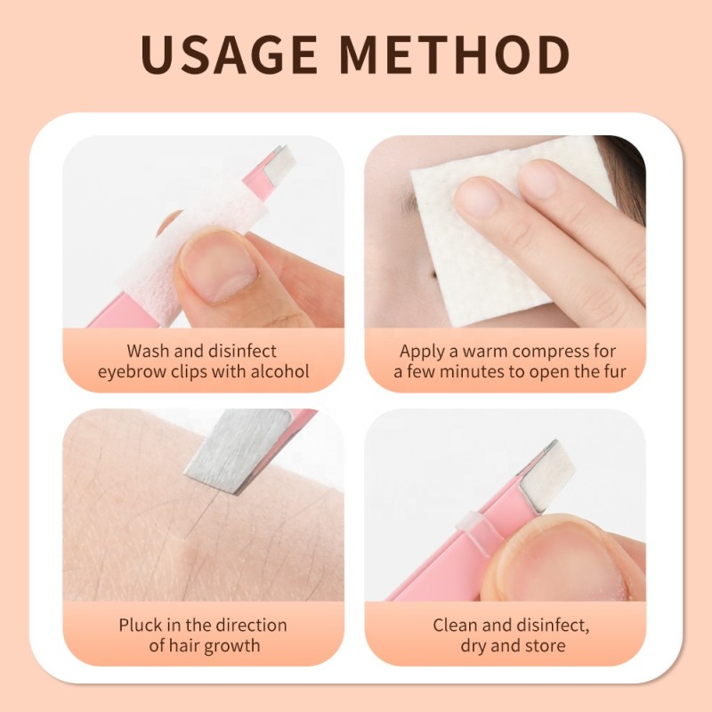 Tweezers Set Supplier - 4pcs Multi-purpose Precision Stainless