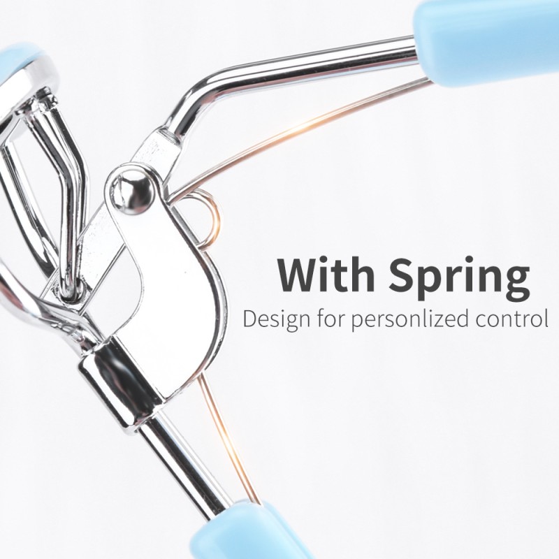 Eyelash Curler Supplier - Round Handle Stainless Steel Non Electric