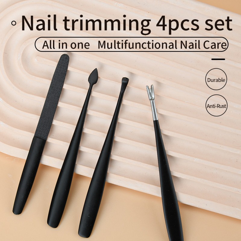 Pedicure Kit Factory - High Quality Black Coating Cleaner Set