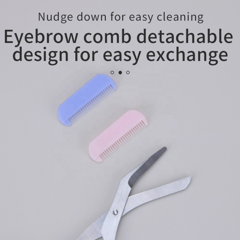 Beauty Scissors Factory - Curved Straight Blade Stainless Steel