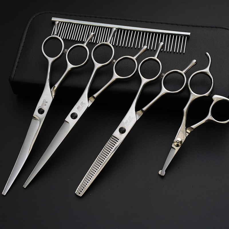 Pet Scissors Supplier - Professional 6 Inch 7 Inch Straight