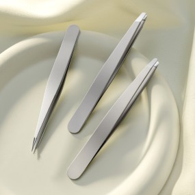 Slanted Tweezers Factory - Ultra Slim Professional Stainless Steel