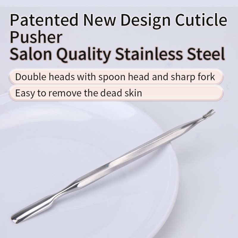 Cuticle Pusher Supplier - Newest Dual-Ended Twist Handle
