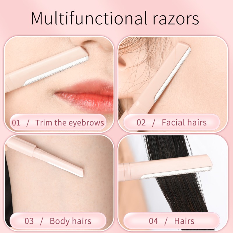 Eyebrow Trimmer Supplier - New Trend 2-in-1 Double Ended Blade