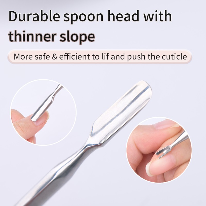 Cuticle Pusher Supplier - Newest Dual-Ended Twist Handle