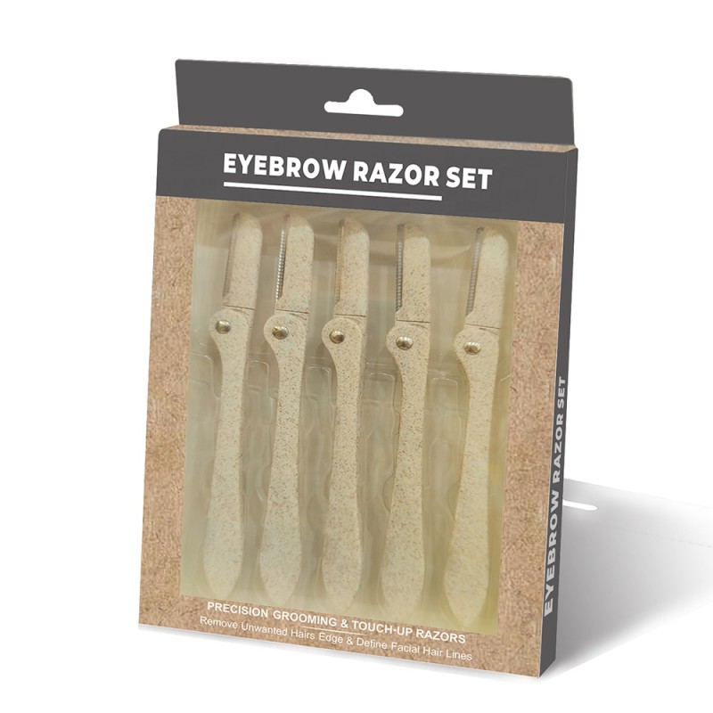 Facial Trimmer Manufacturer - 5pcs Kit Stainless Steel Portable