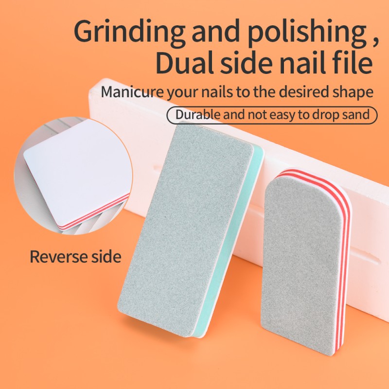 Nail Buffer Supplier - Professional Double Sided 2-Way Sponge