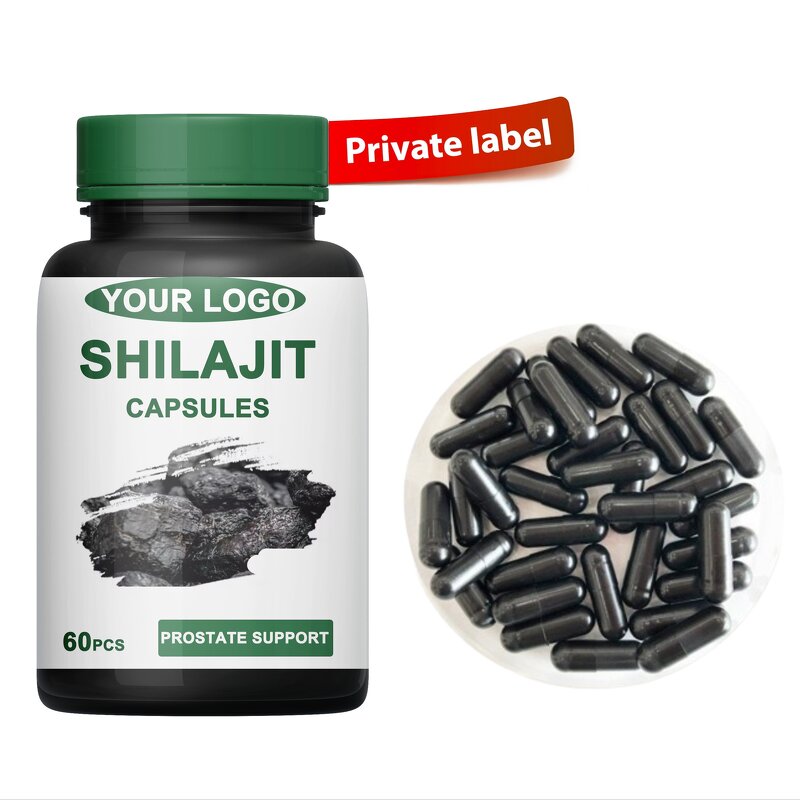 Shilajit Capsules Manufacturer - Private Label & Bulk Supplement Extract