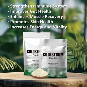 Bovine Colostrum Powder Manufacturer - Private Label Pure Bulk Powder in Bags