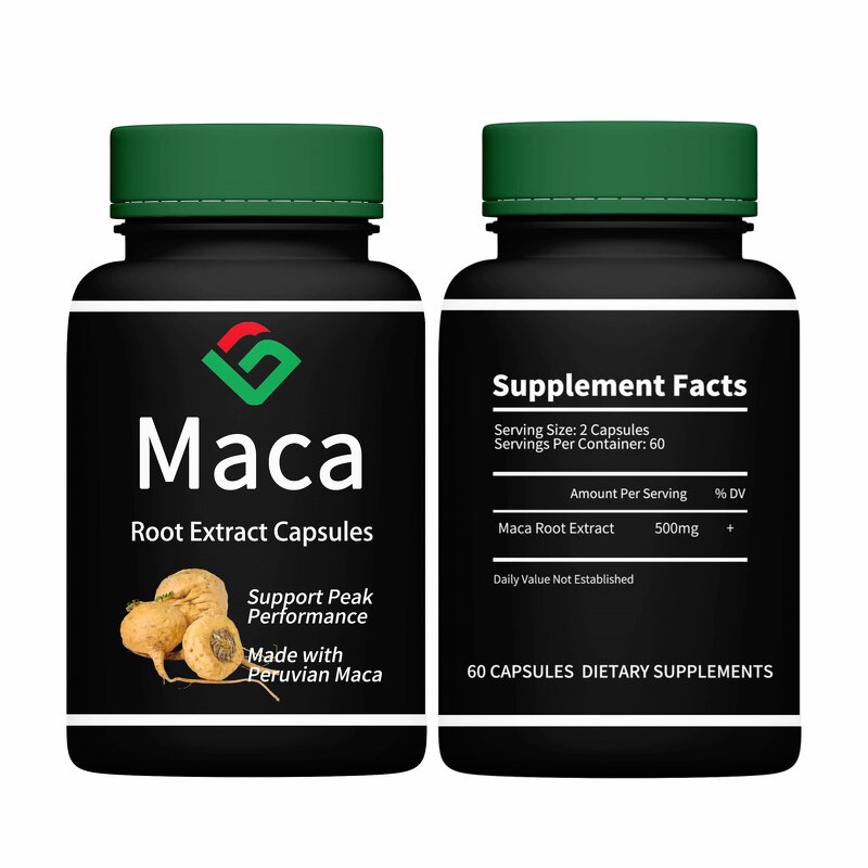 Maca Root Capsules Manufacturer - Maca Root Extract Dietary Supplements