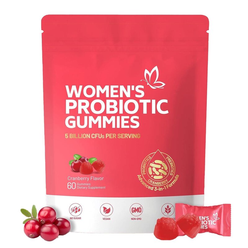 Probiotic Gummies Manufacturer - Private Label 60 Count for Women