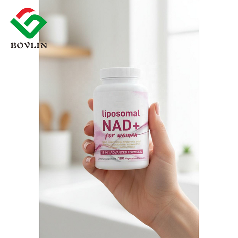 NAD+ Supplement Capsules Manufacturer - Liposomal NAD+ for Women 180 Capsules