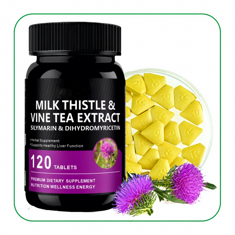 Milk Thistle Tablets Manufacturer - Private Label Silymarin Extract